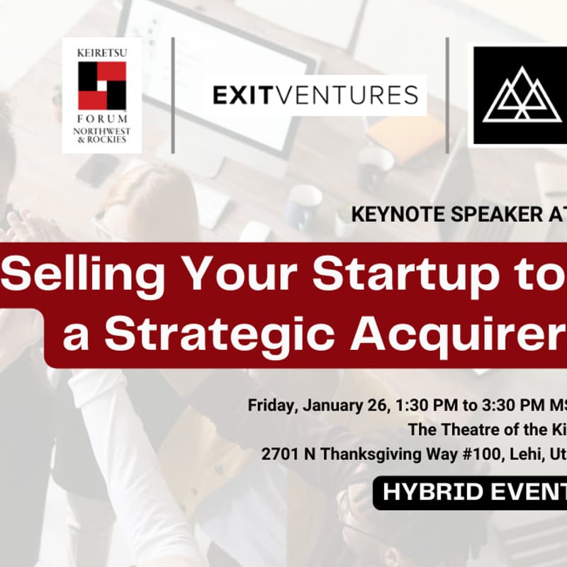 Cover Image for Selling Your Startup to a Strategic Acquirer