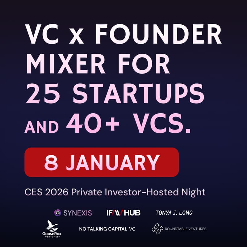 Cover Image for CES 2026 Private VС <> Founder Mixer [40+ VCs & FOs] (Investor-Hosted)