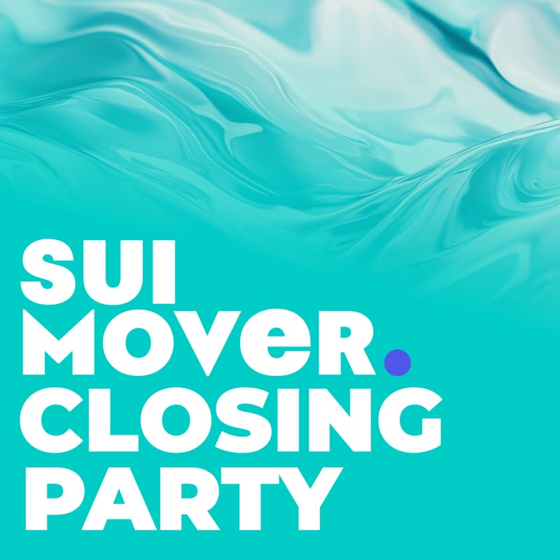 Cover Image for Sui Mover 結業派對：開啟你的 Web3 職涯新篇章