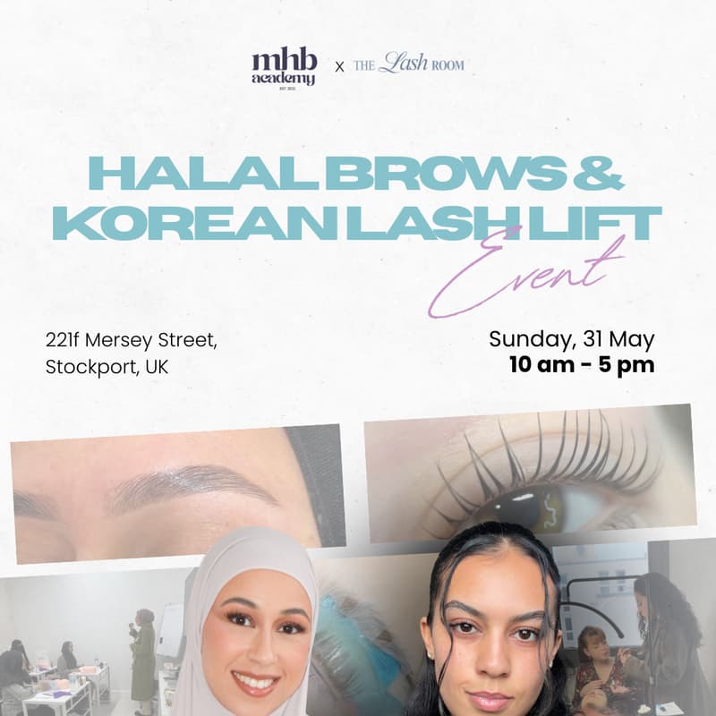 Cover Image for Halal brows & KKL masterclass | MANCHESTER