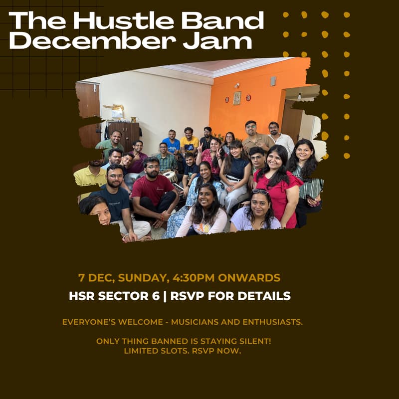 Cover Image for The Hustle Band Music December Jam