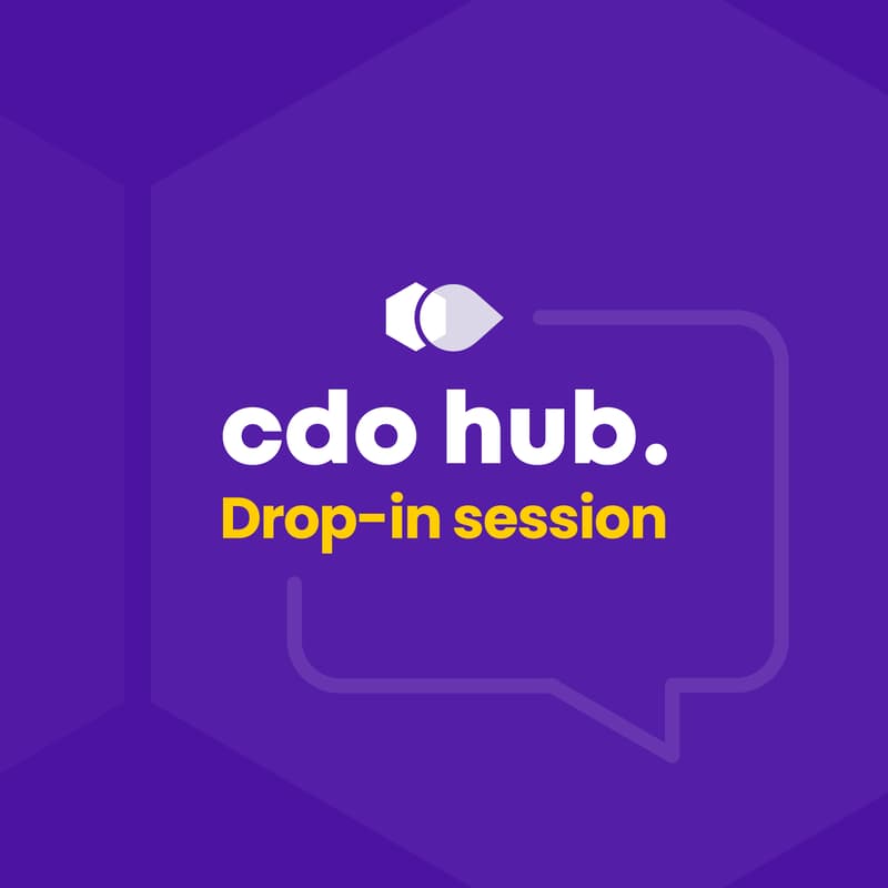 Cover Image for CDO Hub Drop In session - London