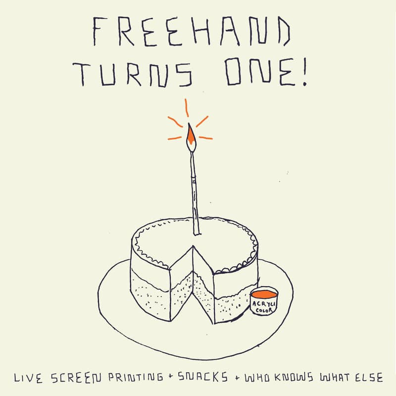 Cover Image for Freehand Turns 1!