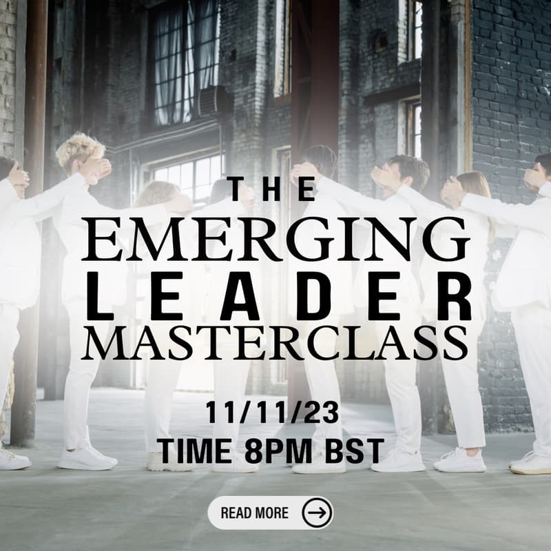 THE EMERGING LEADER MASTERCLASS · Luma