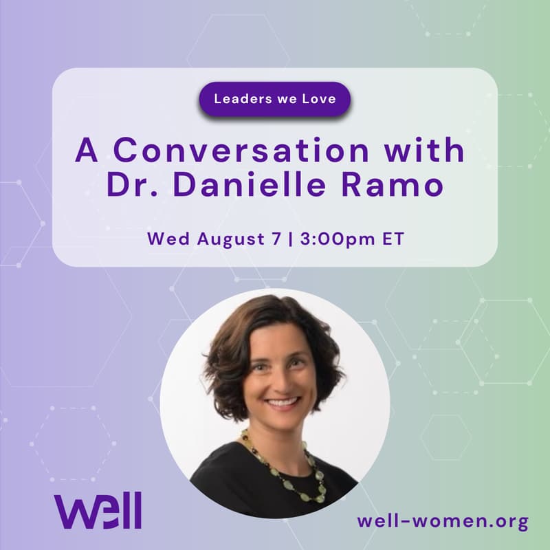 Cover Image for A Conversation with Danielle Ramo (copied from WELL general)