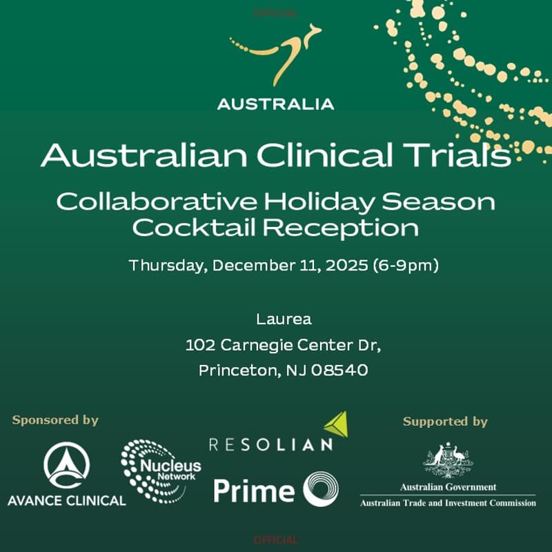 Cover Image for Australian Clinical Trials - Collaborative Holiday Season Cocktail Reception