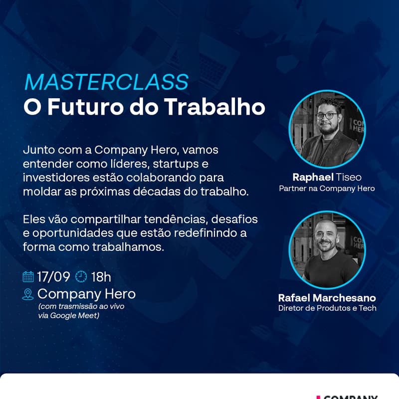 Cover Image for Masterclass -  O Futuro do Trabalho
