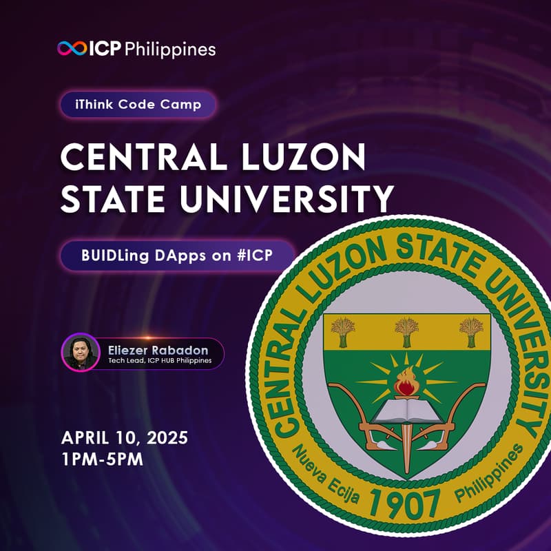 Cover Image for iThink Code Camp: Central Luzon State University - Nueva Ecija