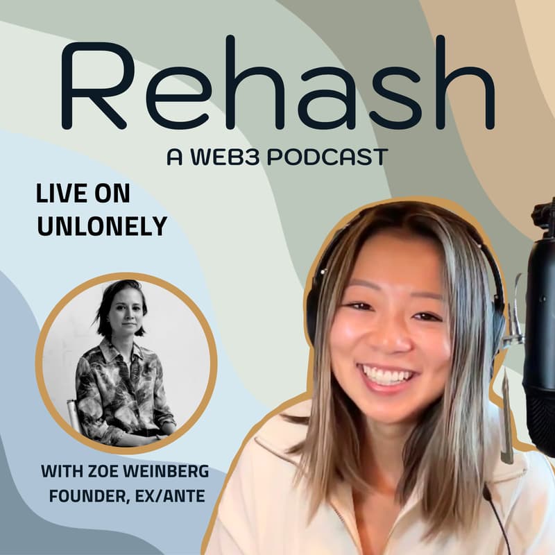 Cover Image for Rehash LIVE with Zoe Weinberg (Founder & Managing Partner, ex/ante)
