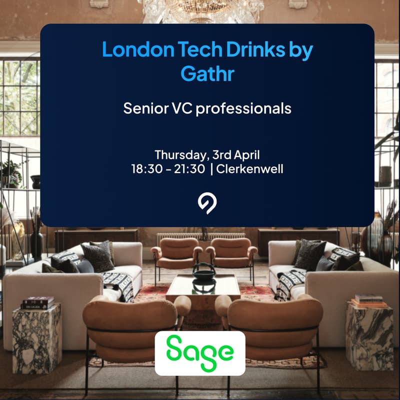 Cover Image for Gathr: Senior VC Investor & Platform Drinks