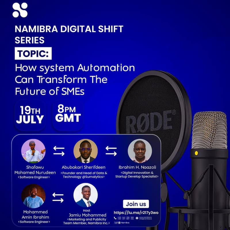 Cover Image for Namibra Digital Shift Series