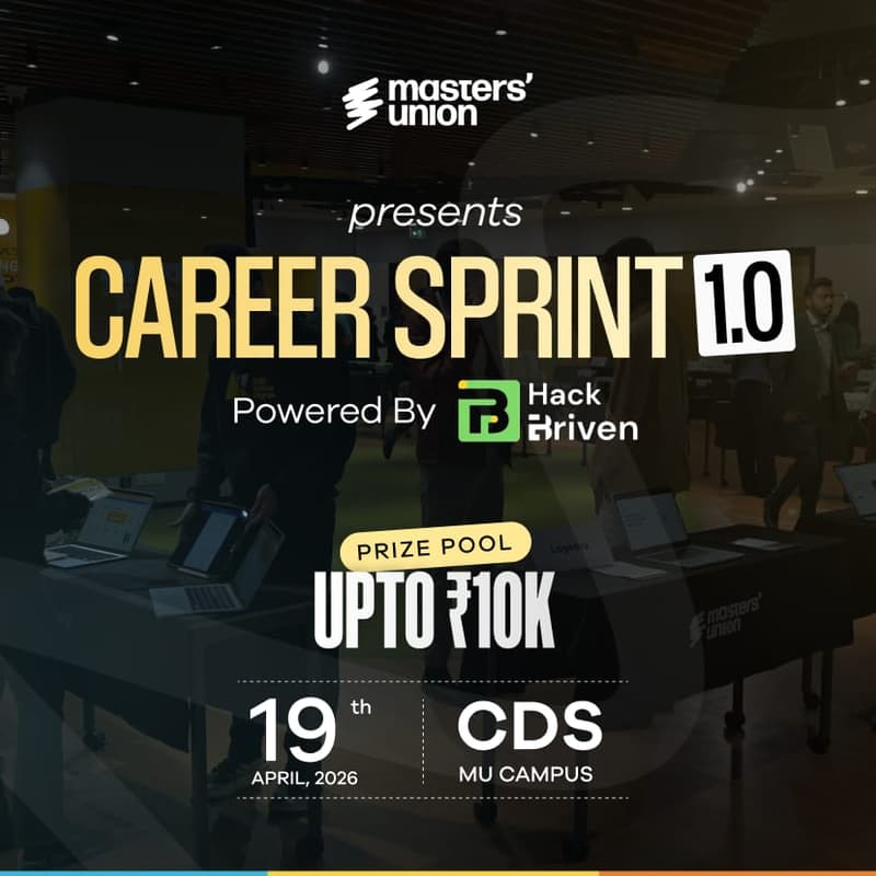 Cover Image for Career Sprint 1.0