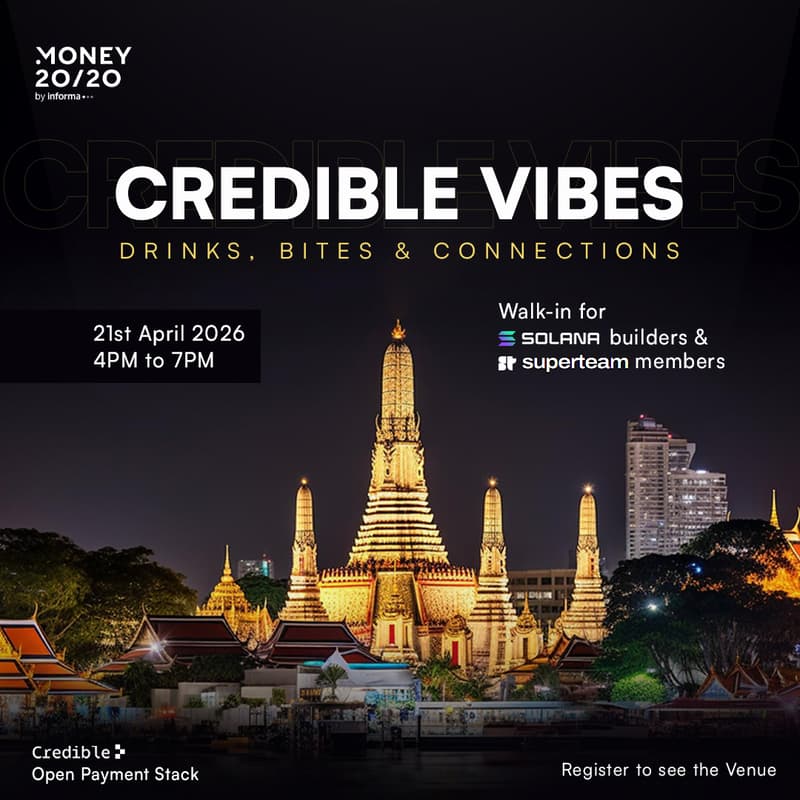 Cover Image for Credible Vibes, Drinks, Bites & Connections