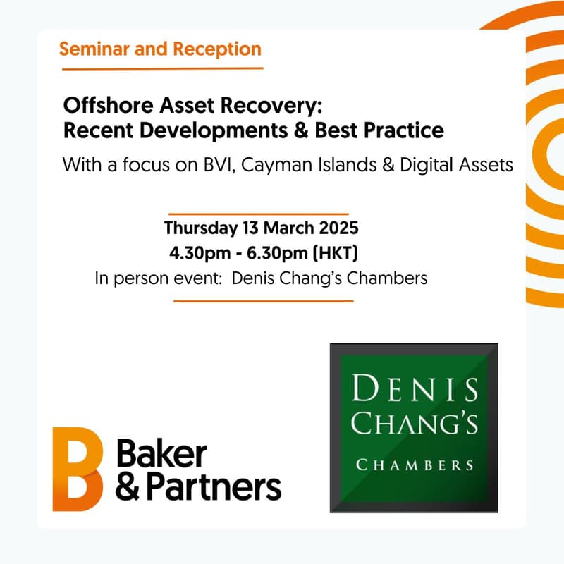 Cover Image for Offshore Asset Recovery: Recent Developments & Best Practice