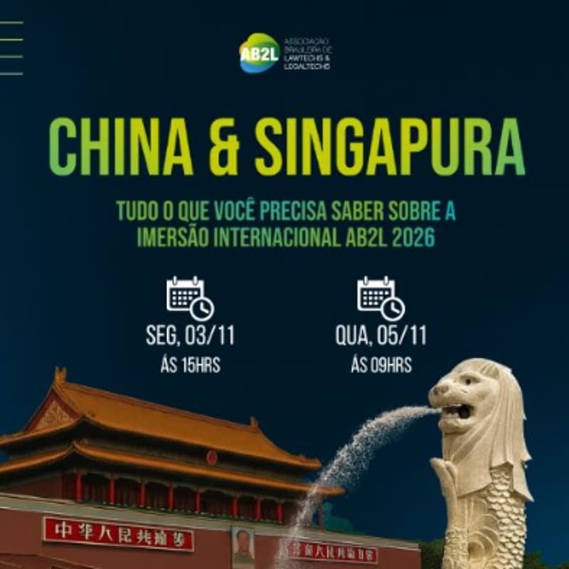 Cover Image for Reunião Informativa: Imersão Internacional AB2L 2026 – China & Singapura