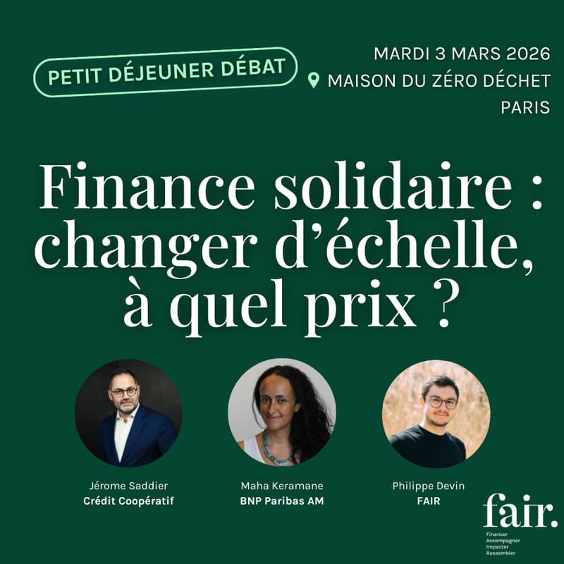 Cover Image for Finance solidaire : changer d'échelle, à quel prix ?