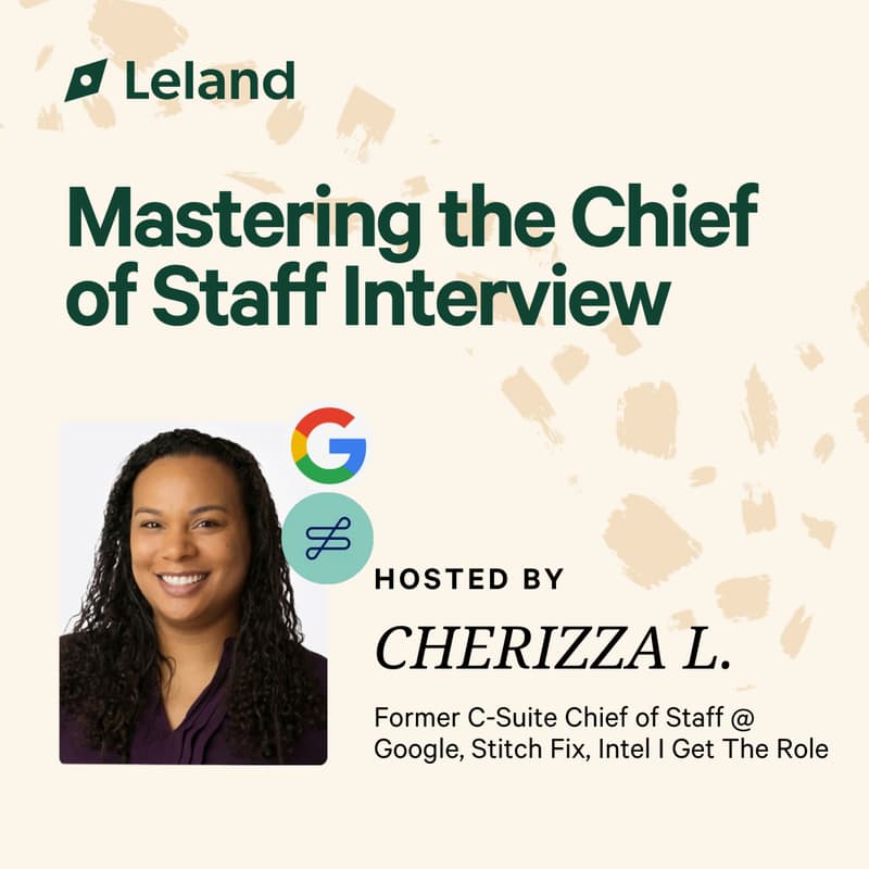 Cover Image for Mastering the Chief of Staff Interview