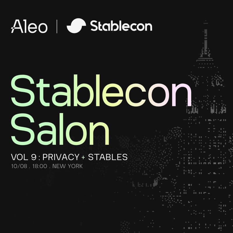 Cover Image for The Stablecon Salon vol. 9: Privacy & Stables