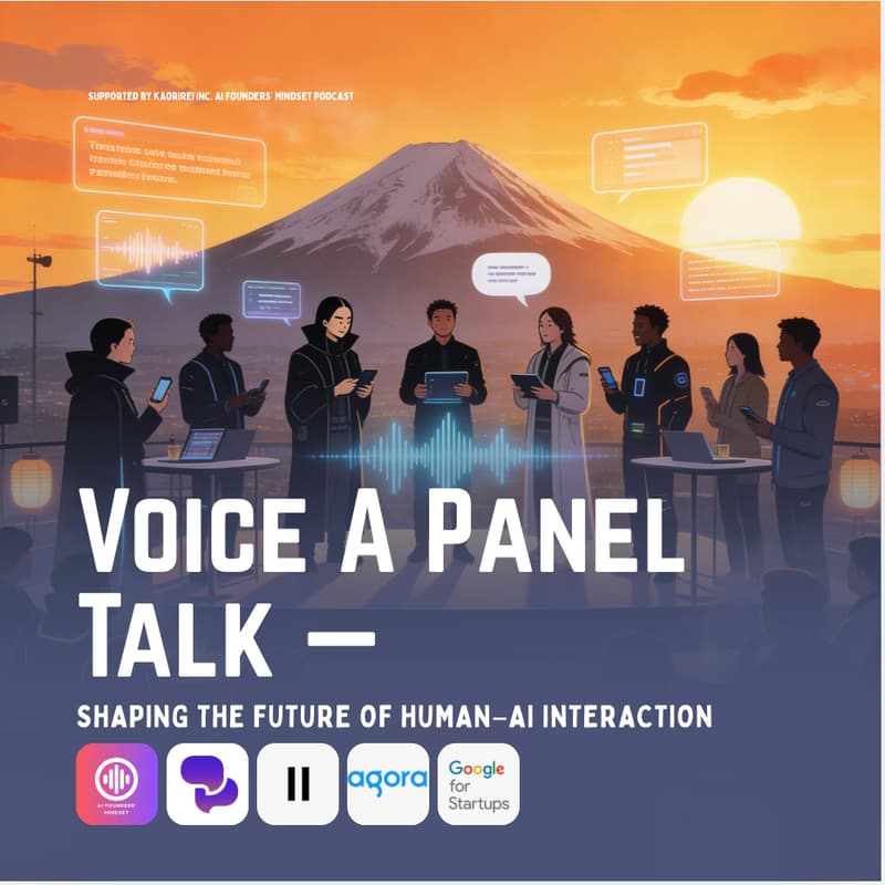 Cover Image for Voice AI Panel Talk — Shaping the Future of Human–AI Interaction