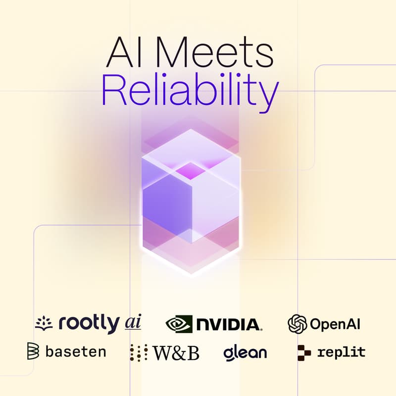 Cover Image for AI Meets Reliability w/ Rootly AI, NVIDIA, Baseten, OpenAI, Replit, Glean, Weights & Biases, & More!