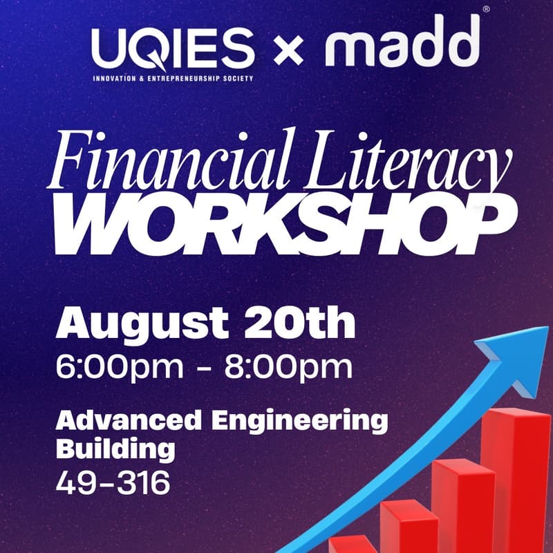 Cover Image for UQIES x MADD Financial Literacy Workshop