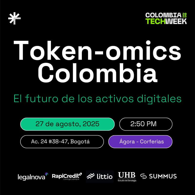 Cover Image for Token-omics Colombia: El Futuro de los Activos Digitales By Legalnova*