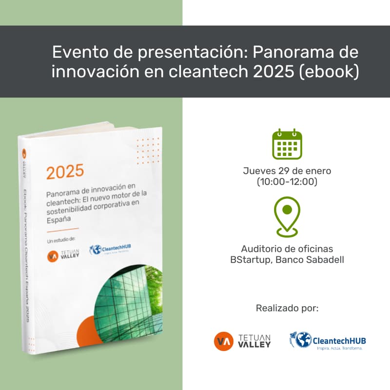 Cover Image for Evento de presentación: Panorama de innovación en cleantech 2025 (ebook)