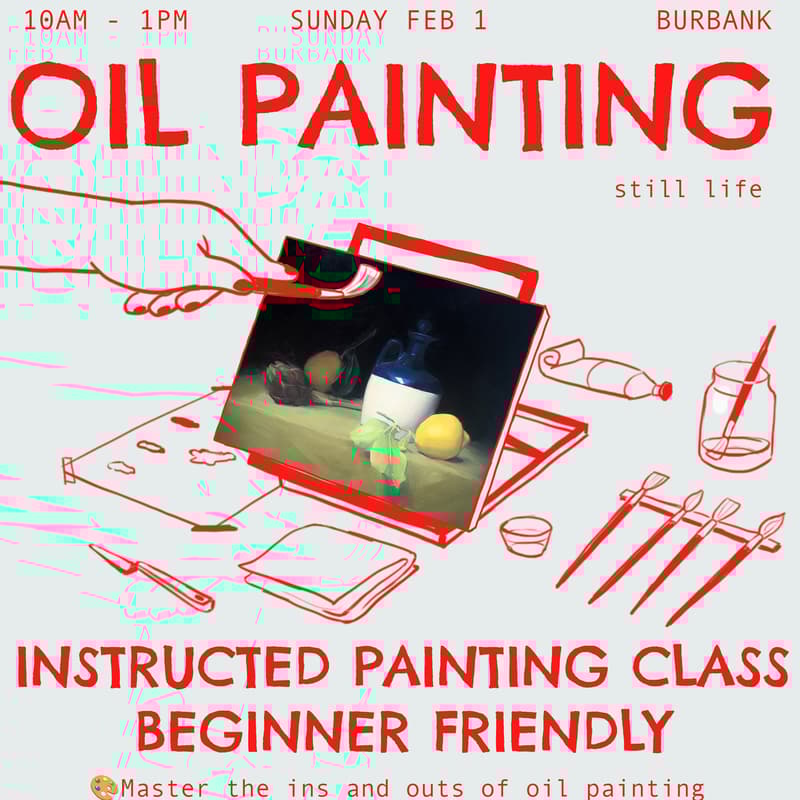 Cover Image for Oil Painting Class - Still Life