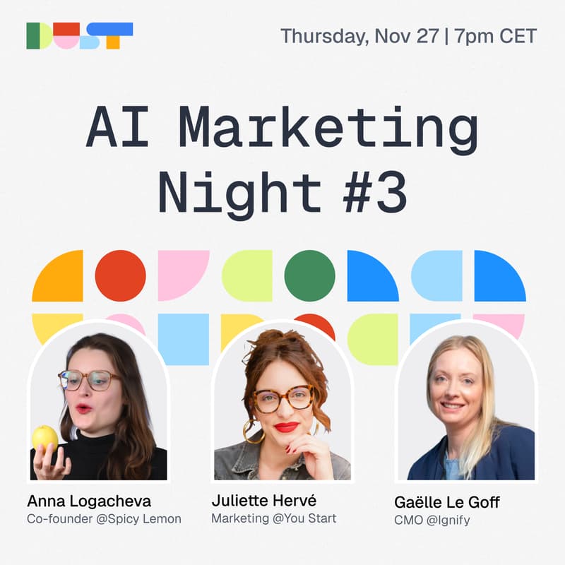Cover Image for AI Marketing Night #3