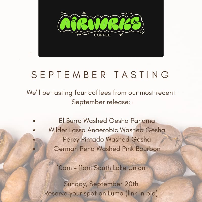 Cover Image for September Tasting