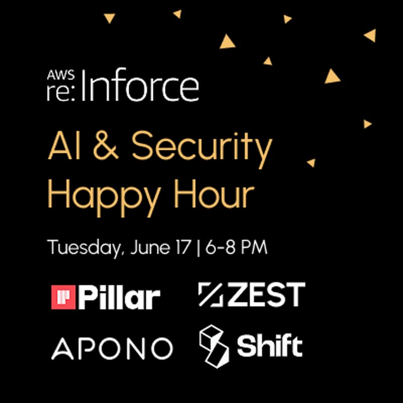 Cover Image for AI & Security Happy Hour by ZEST, Pillar & Shift Security