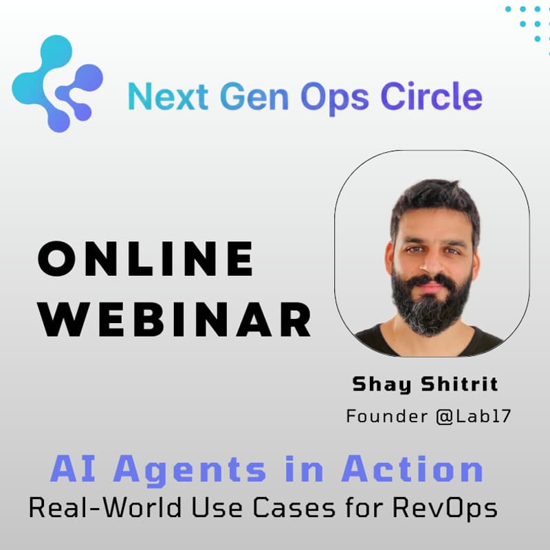 Cover Image for AI Agents in Action: Real-World Use Cases for RevOps By Shay Shitrit (Lab17)