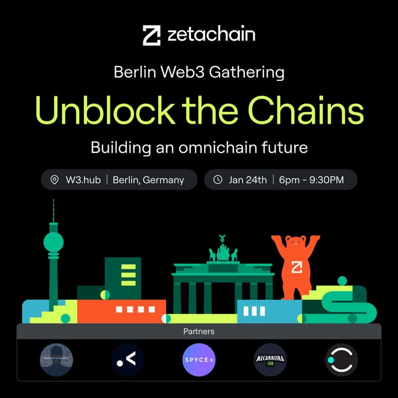 Cover Image for Unblock the Chains | Berlin Web3 Gathering @W3.hub