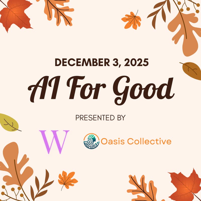 Cover Image for 🧠 NYC AI for Good: Building Human-Centered Tech | Women in AI