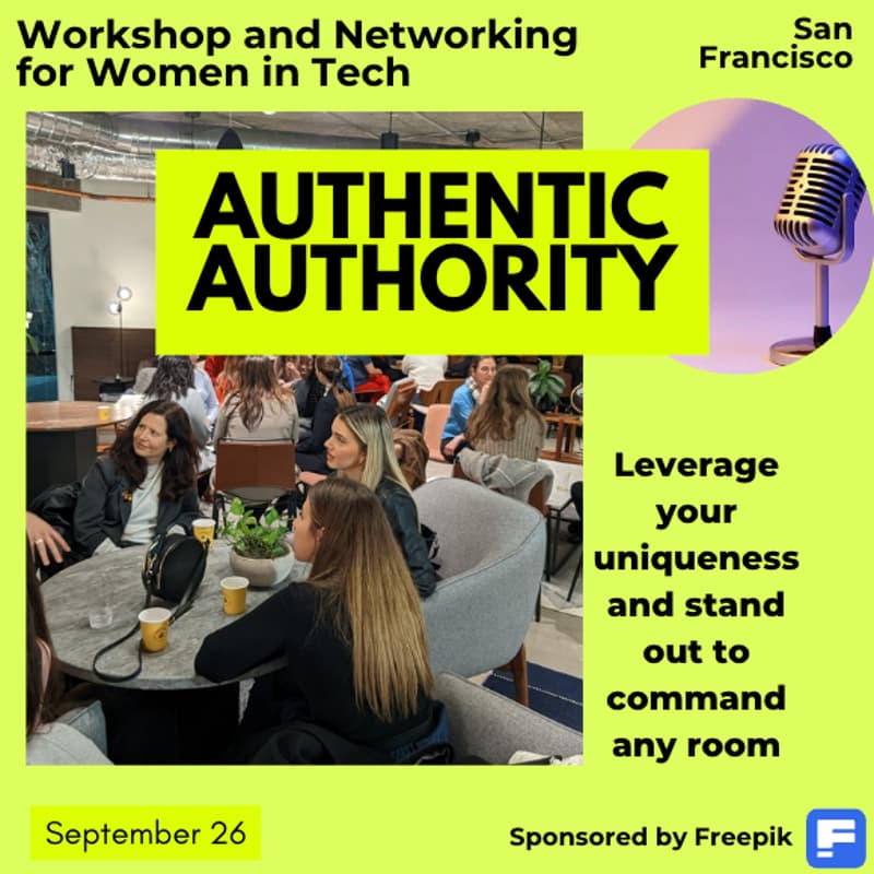 Cover Image for Authentic Authority | Workshop and networking for Women Leaders + Founders