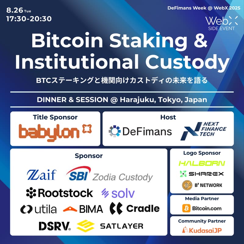 Cover Image for Bitcoin Staking & Institutional Custody