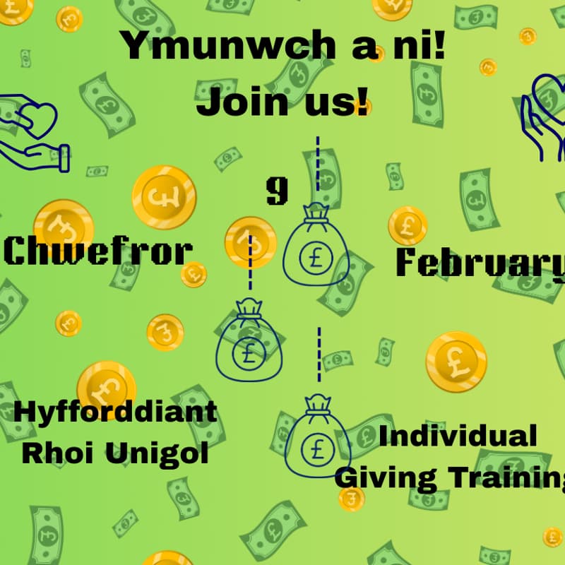 Cover Image for Hyfforddiant Rhoi Unigol - Individual Giving training