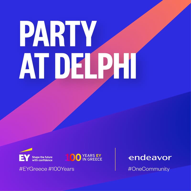 Cover Image for EY x Endeavor Celebration @ Delphi Economic Forum XI