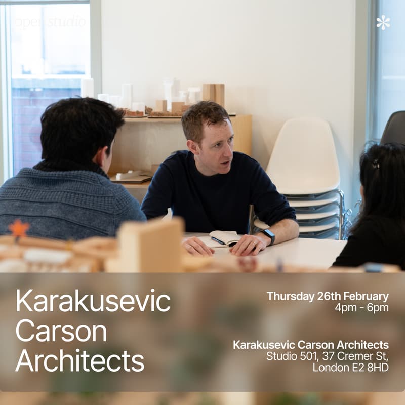 Cover Image for Open Studio | Karakusevic Carson Architects