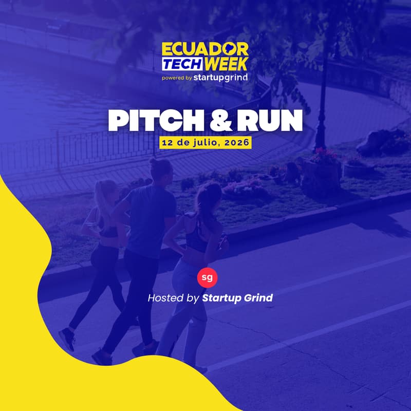 Cover Image for Pitch & Run by Startup Grind🏃🏻