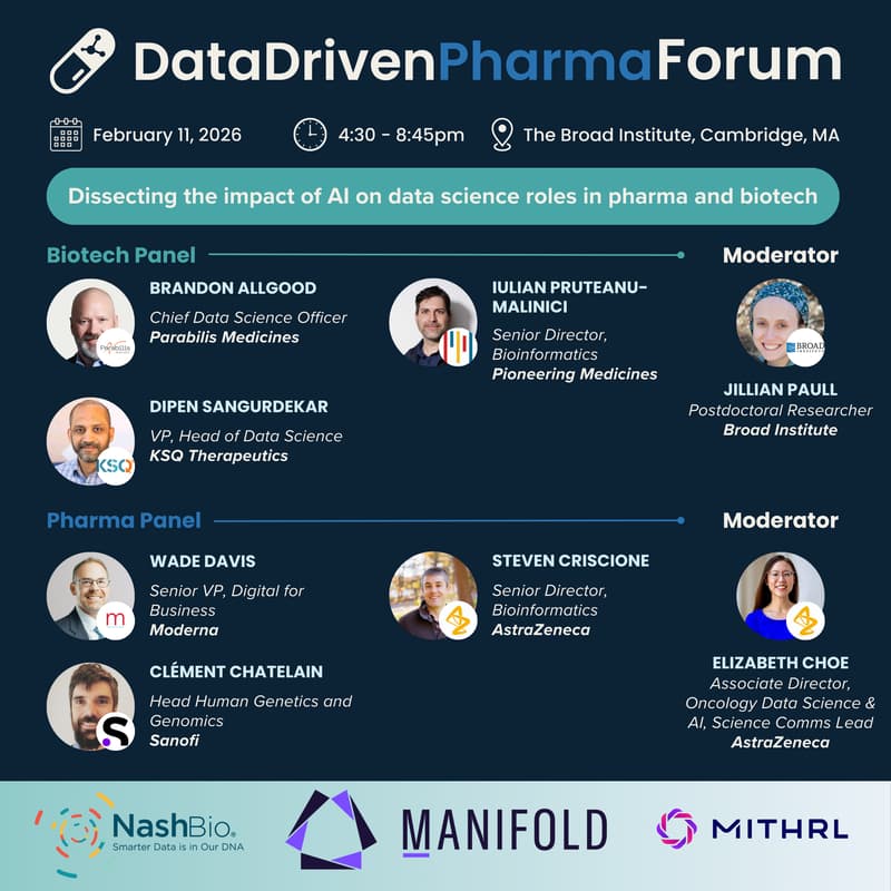 Cover Image for DataDrivenPharma Forum at The Broad