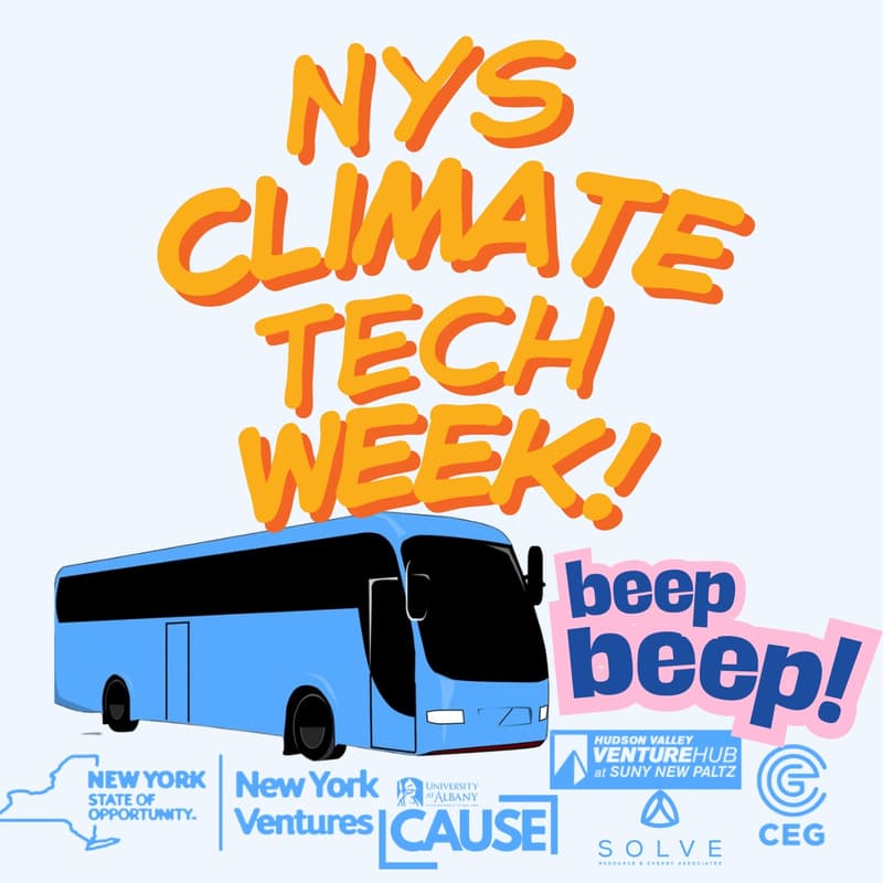 Cover Image for Upstate ↔ Downstate Climate Tech Week