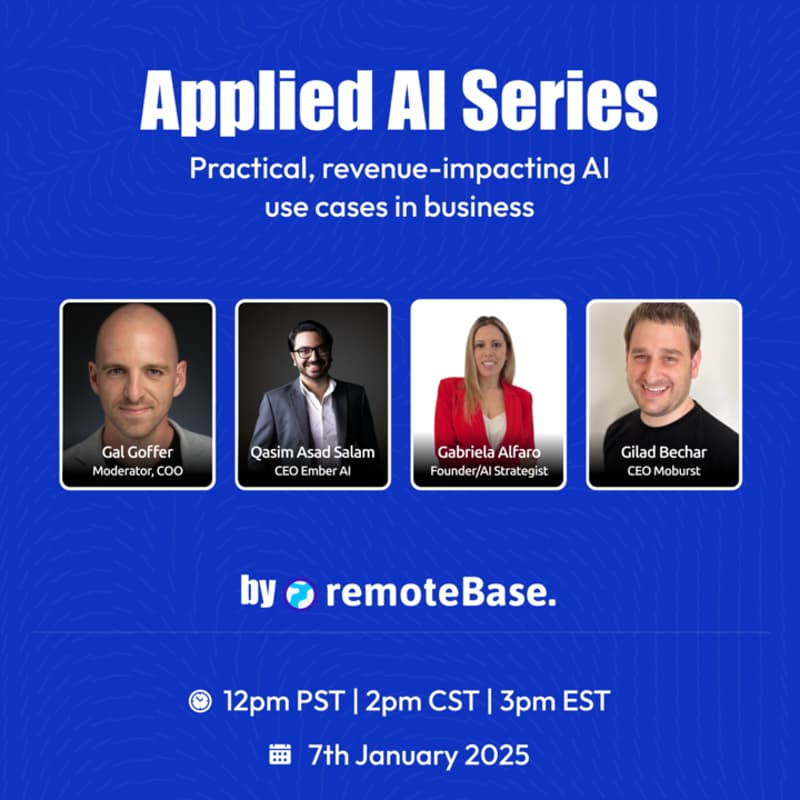 Cover Image for Applied AI Series by Remotebase