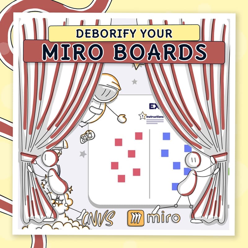Cover Image for Deborify Your Miro Boards with CNVS 🤩