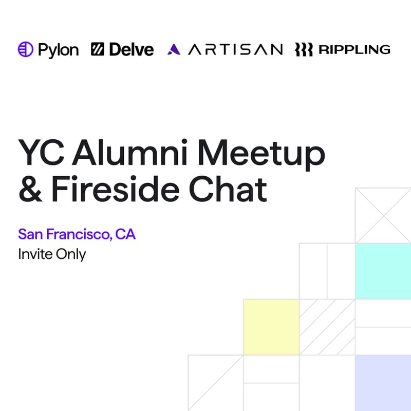 Cover Image for YC Alumni Meetup & Fireside Chat