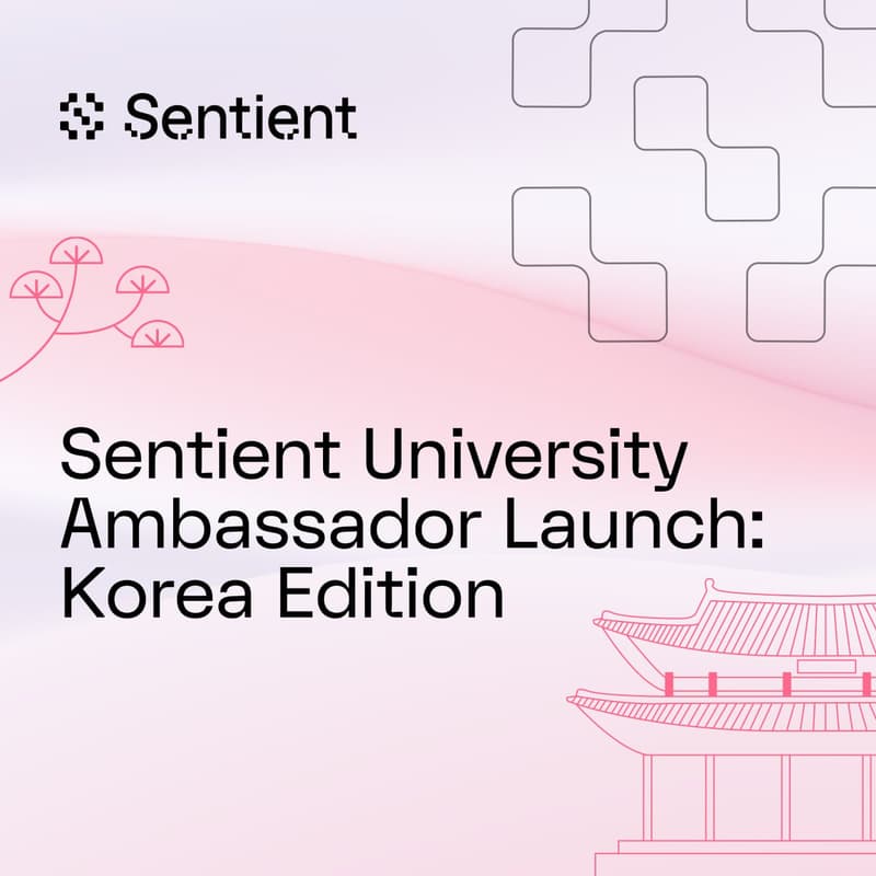 Cover Image for Sentient University Ambassador Launch: Korea Edition