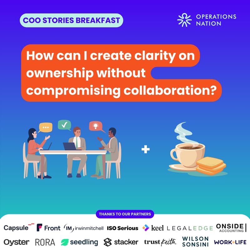 Cover Image for How can I create clarity on ownership without compromising collaboration?