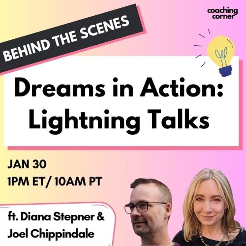 Cover Image for [BTS] Dreams in Action: Writing a Book & Running Conference Workshops