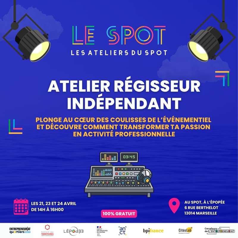 Cover Image for ATELIER RÉGISSEUR INDÉPENDANT