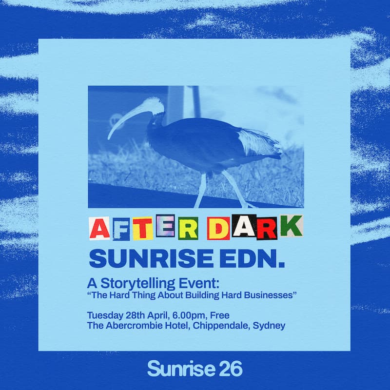 Cover Image for AFTER DARK: Sunrise Edn.